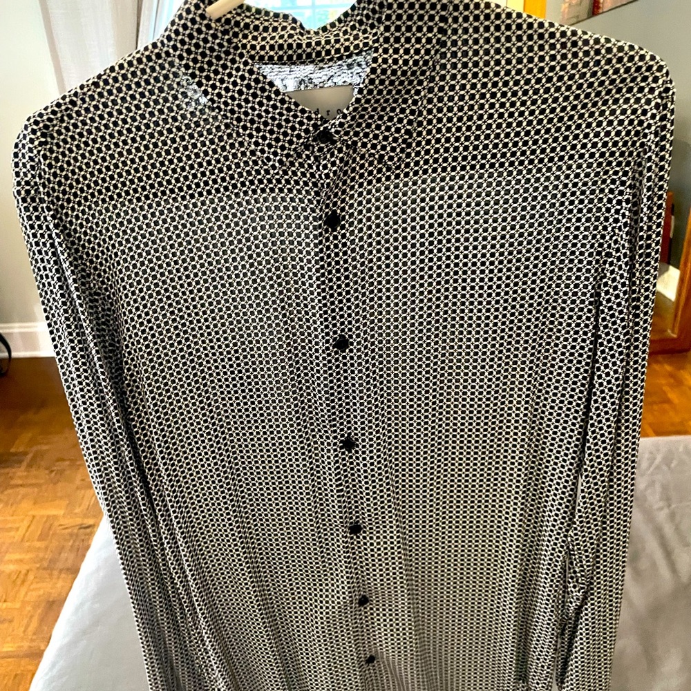 Sandro l/s shirt, slim fit M.